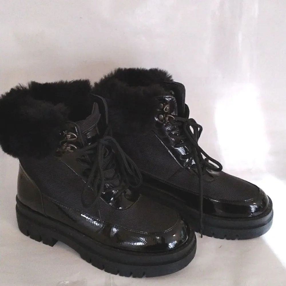 Olivia Miller Faux Fur Winter Boots